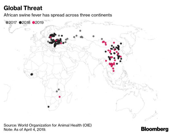 Pork Prices Are Jumping Globally Because of China's Hog Crisis