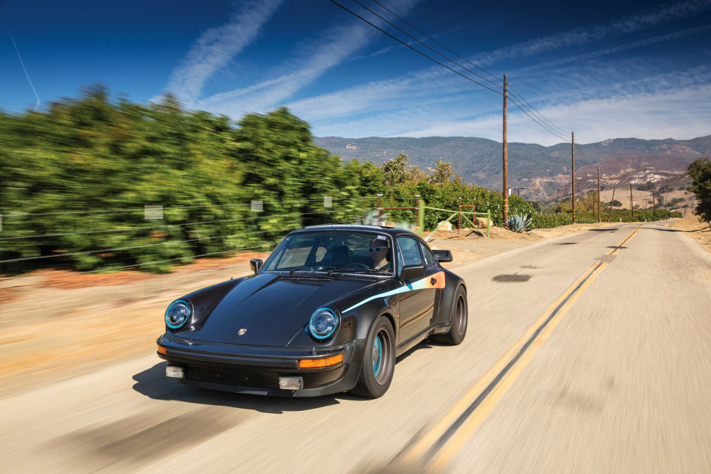 CALIFORNIA - SEPTEMBER 27: A vintage 1979 Porsche 930 Turbo sports car photographed driving along the Pacific Coast Highway in California, on September 27, 2019. (Photo by Daniel Pullen/Total 911 Magazine via Getty Images)