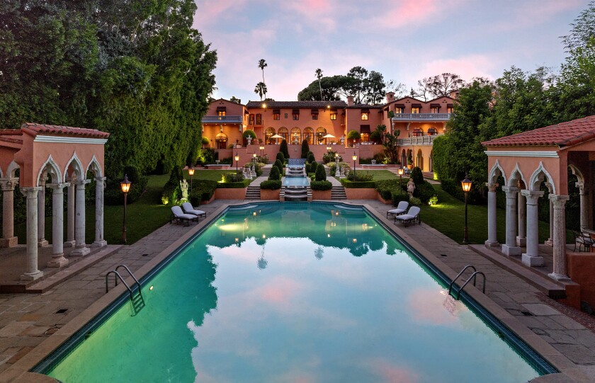 The Hearst Estate in Beverly Hills, Calif.