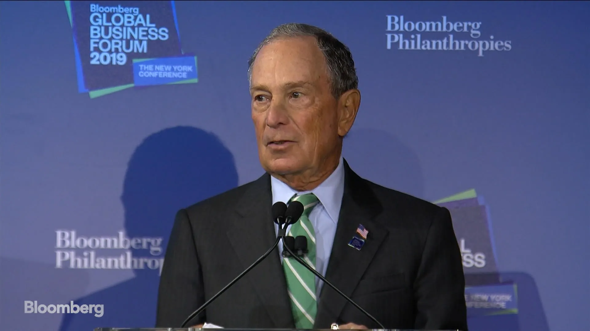 Watch Mike Bloomberg Opening Remarks at 2019 Global Business Forum ...