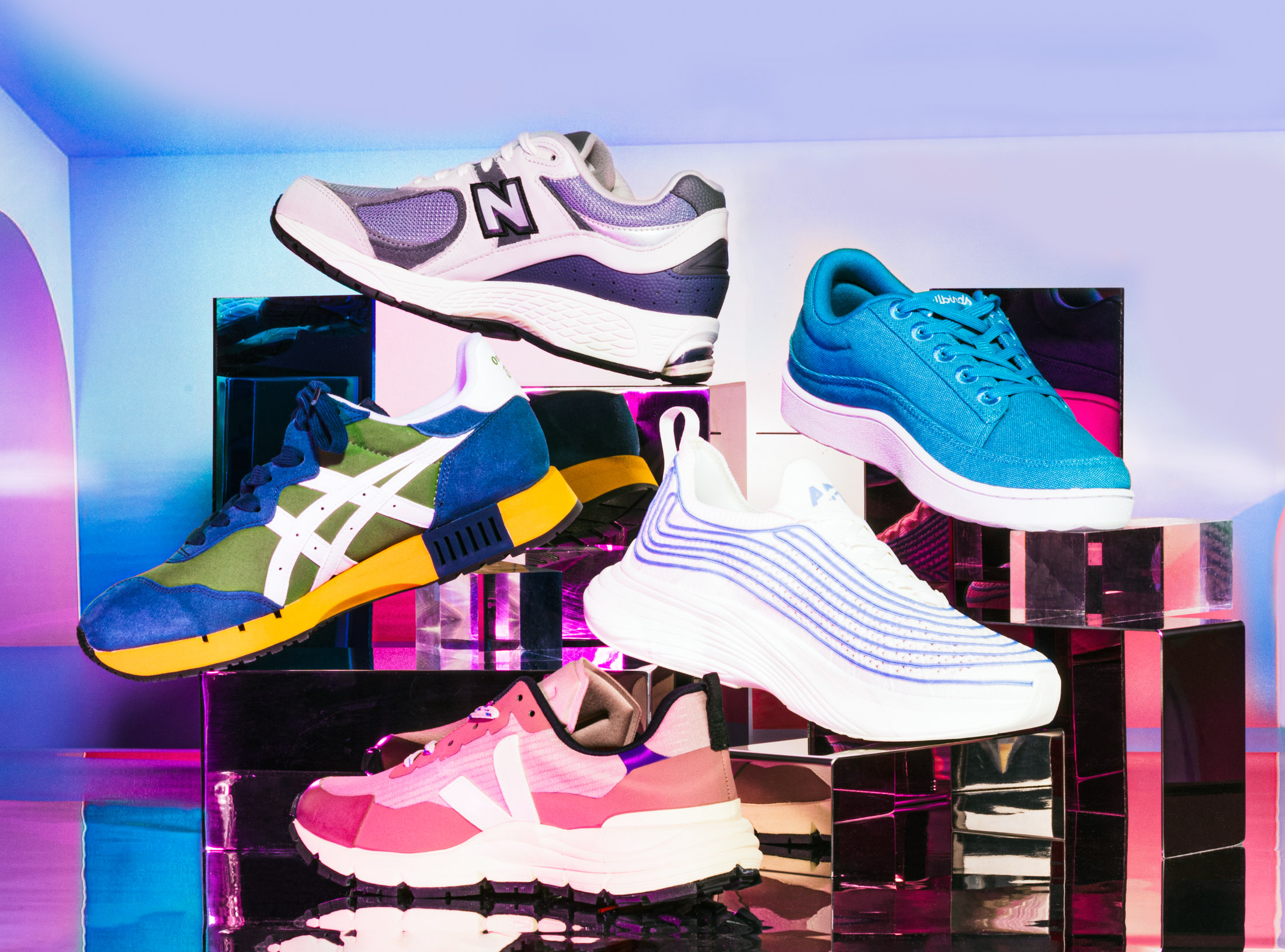 Colorful Athletic Sneakers Are Newest Addition to Serious Office Wardrobes  - Bloomberg