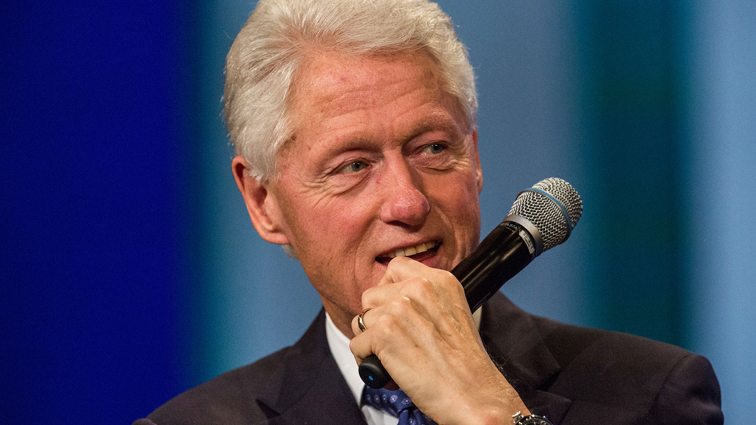 Former President Bill Clinton speaks at the Clinton Global Initiative's closing session on Sept. 29, 2015, in New York City.

