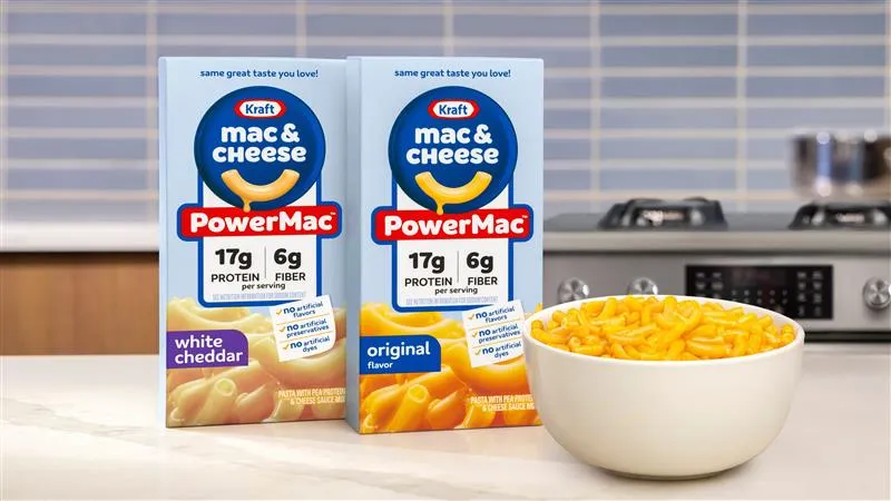 Kraft will be investing $1 million to offer shoppers samples of Kraft Mac & Cheese PowerMac, which will appear on grocery shelves this month.