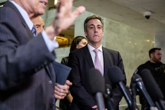 Cohen Has `Suspicions' of Collusion With Russia: Hearing Update