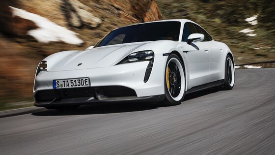 Porsche’s Electric Taycan Sales on Course to Eclipse Iconic 911