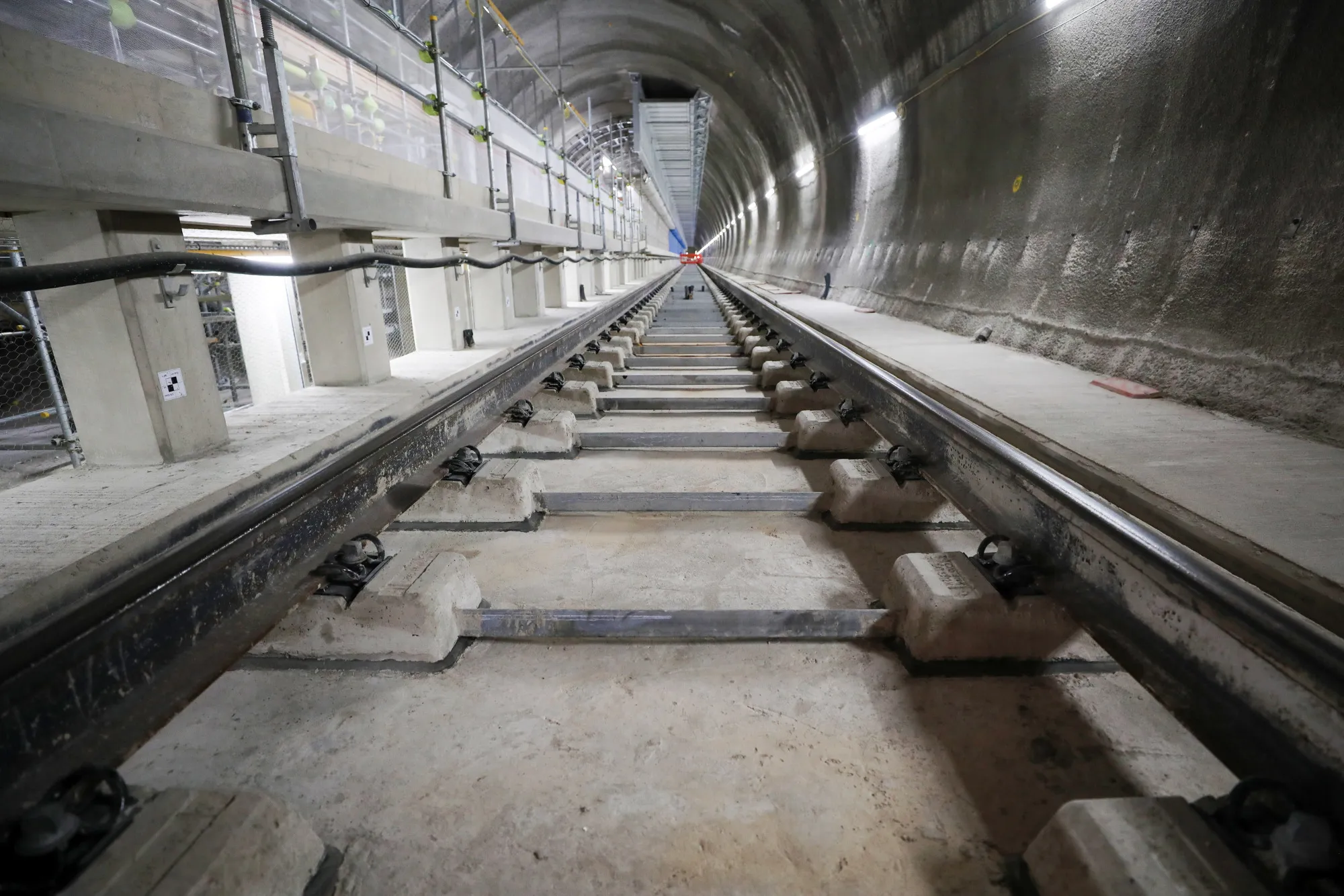 The Final Installation To Complete The Permanent Elizabeth Line Track On The Crossrail Project 