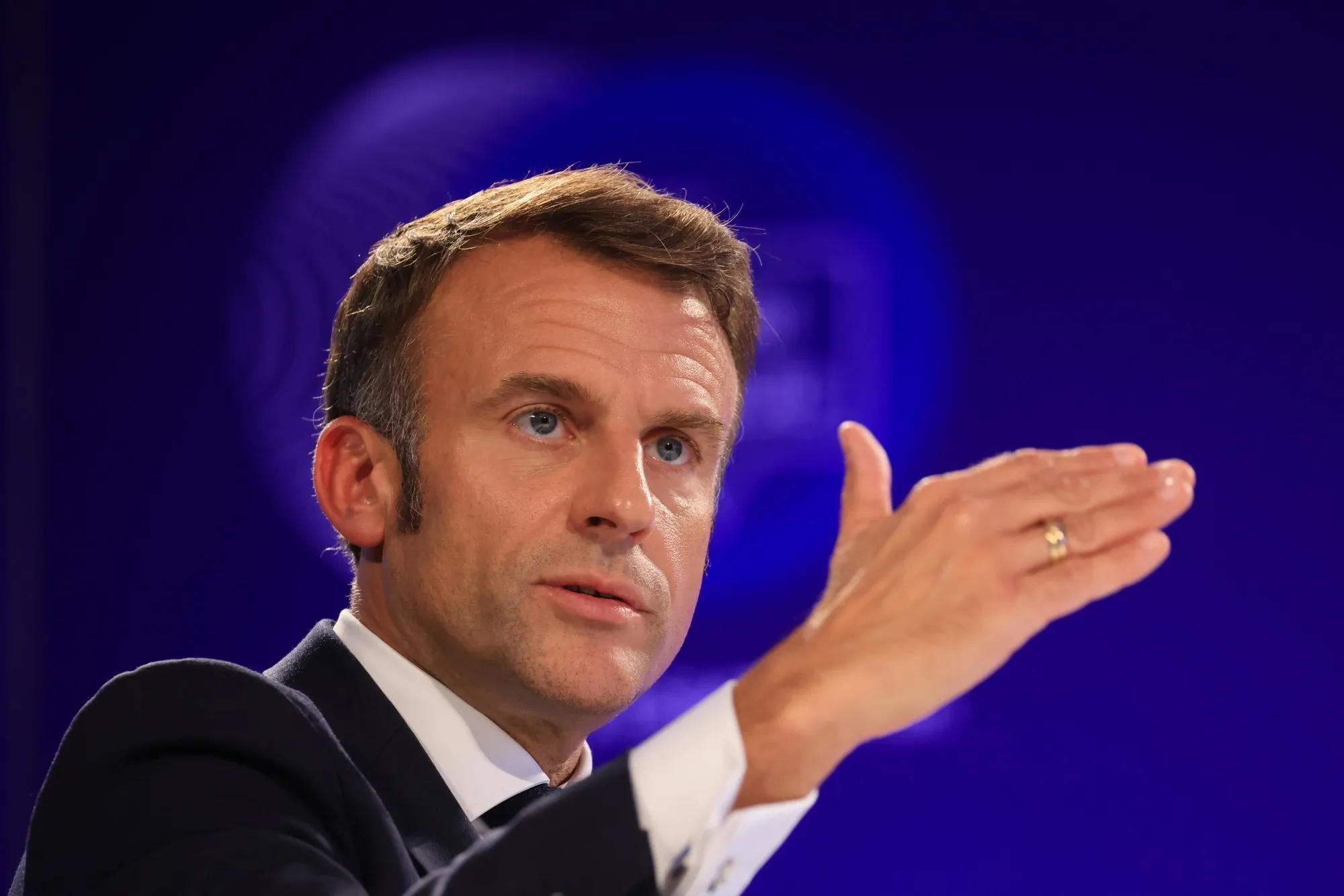 Emmanuel Macron, France's president. Now this is a man who does have to worry a bit about his nation’s&nbsp;balance sheet.