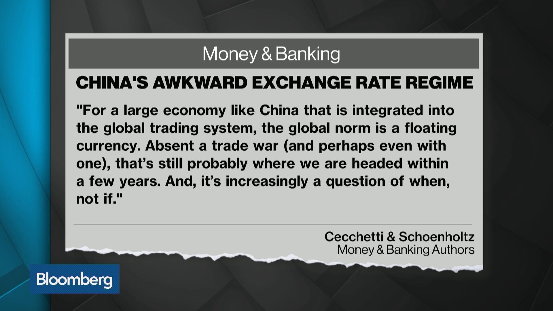 Watch Holland: Less Worried About China - Bloomberg