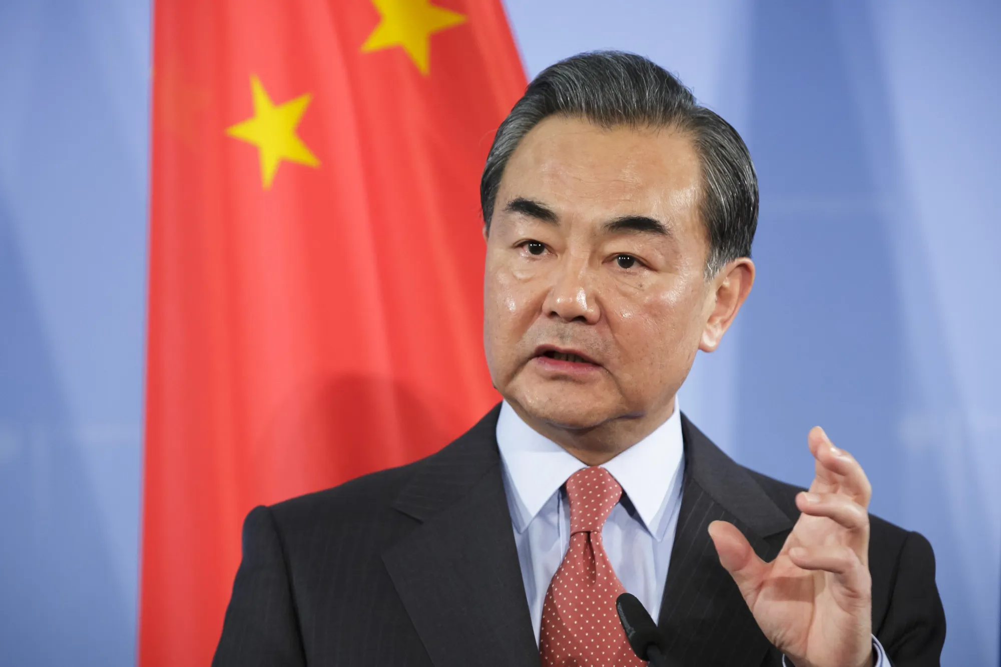 China's Foreign Minister Wang Yi.
