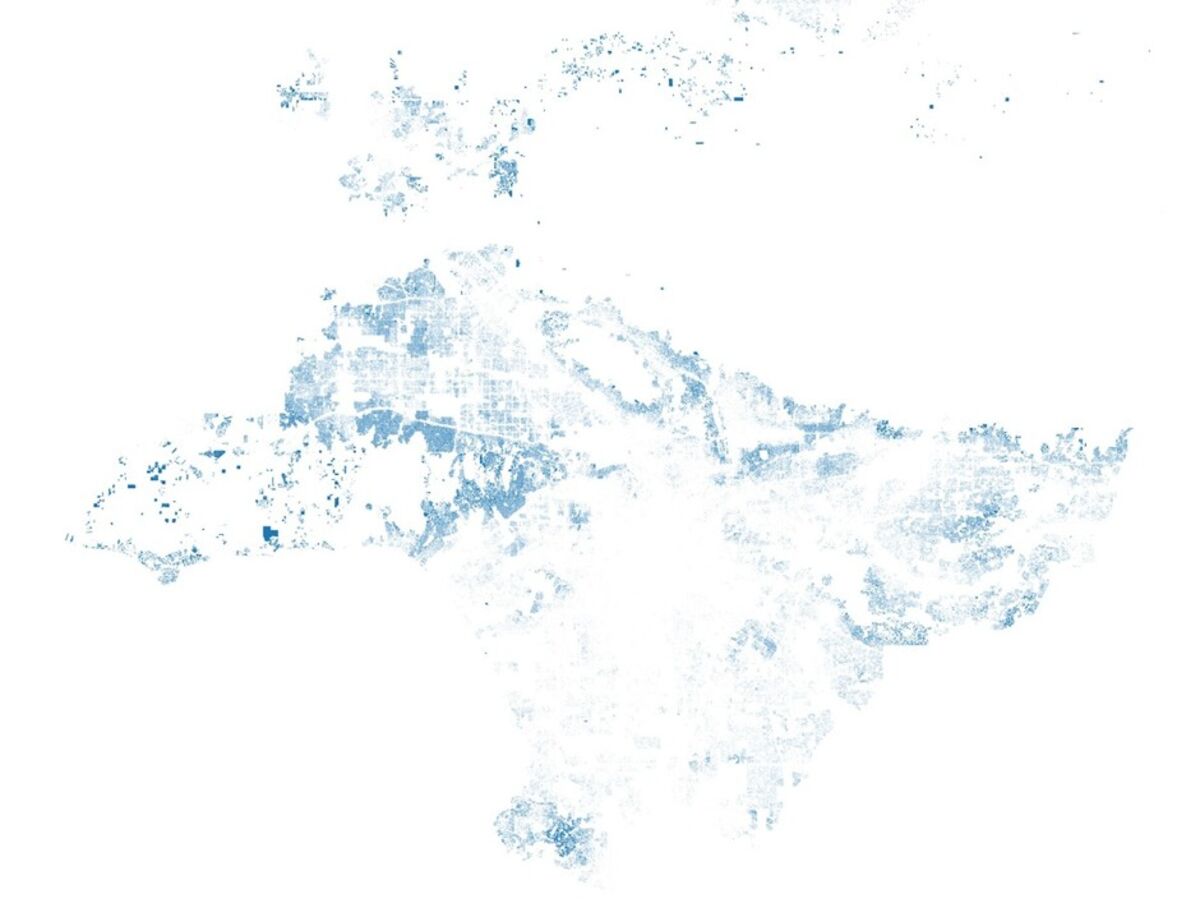 Ken Schwencke Maps the Swimming Pools of Los Angeles County - Bloomberg