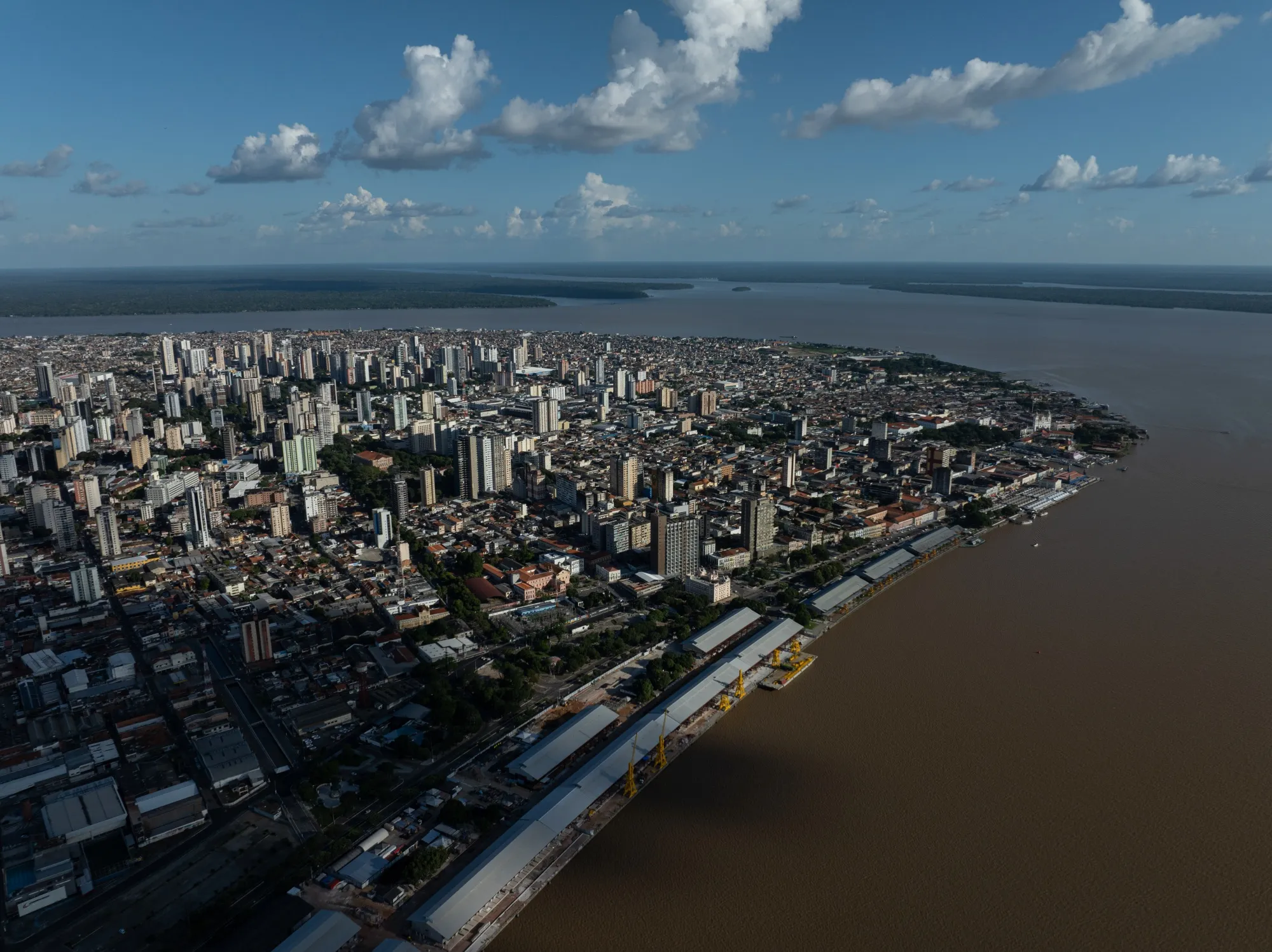 Buildings in Belem, Brazil.&nbsp;