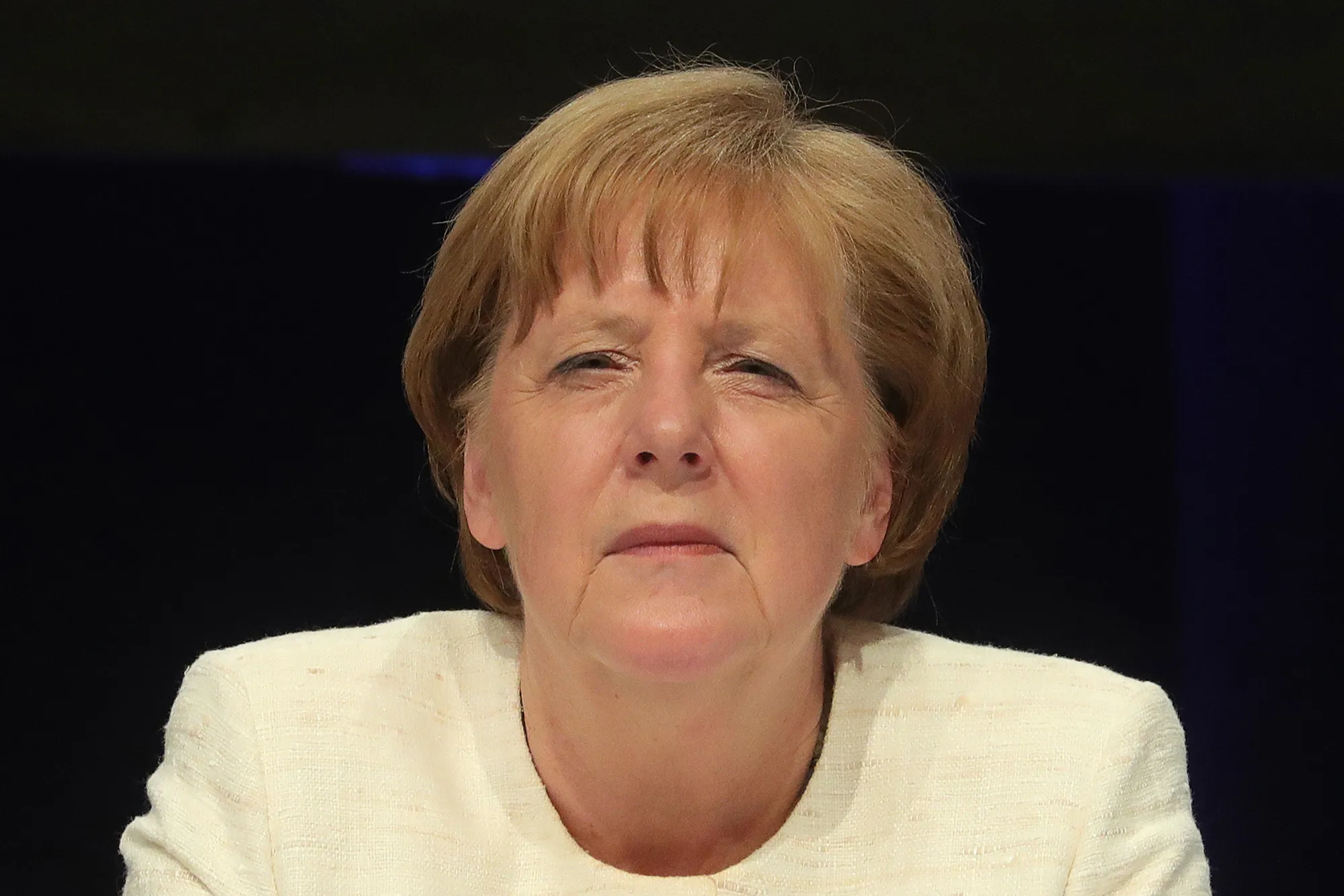 Angela Merkel.