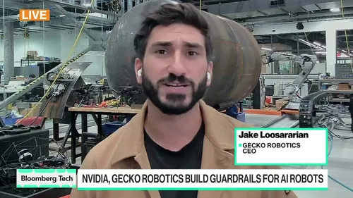 Watch Gecko CEO: Physical AI Needs Humans in Control - Bloomberg