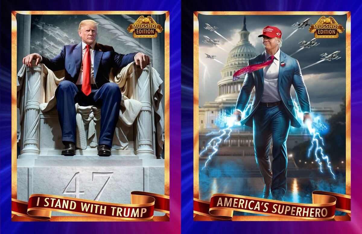 Trump Bitcoin 2024: How NFTs Made Him a Crypto Cheerleader - Bloomberg