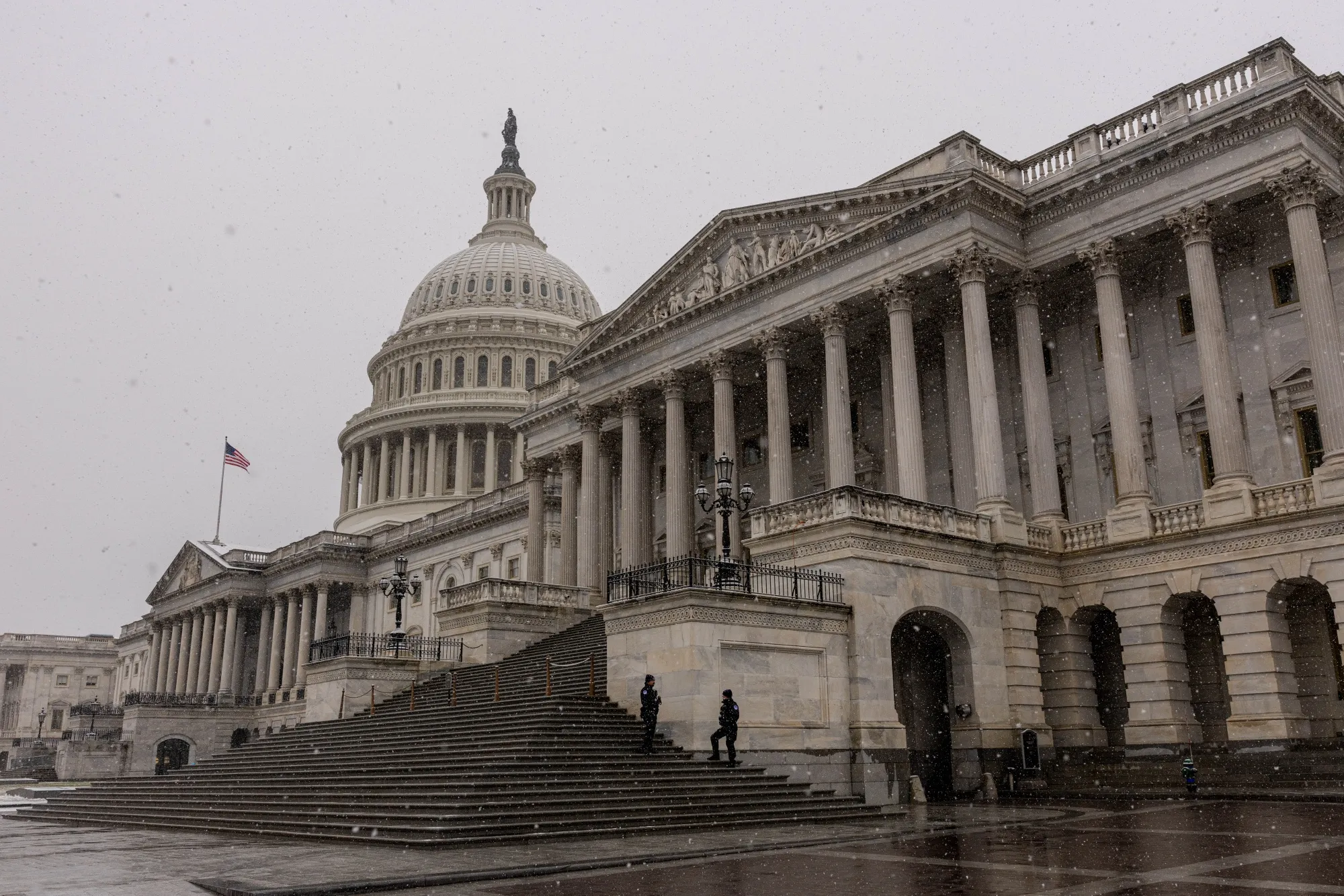 The US Capitol in Washington.