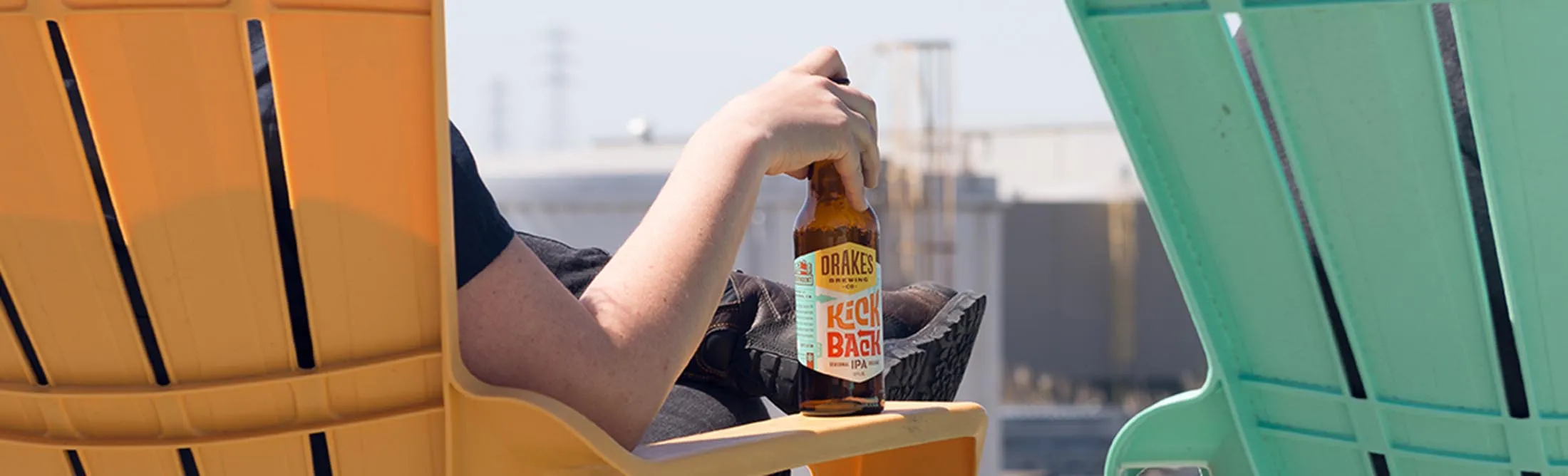 Kick Back is exactly the right vibe for this summer's top beer.
