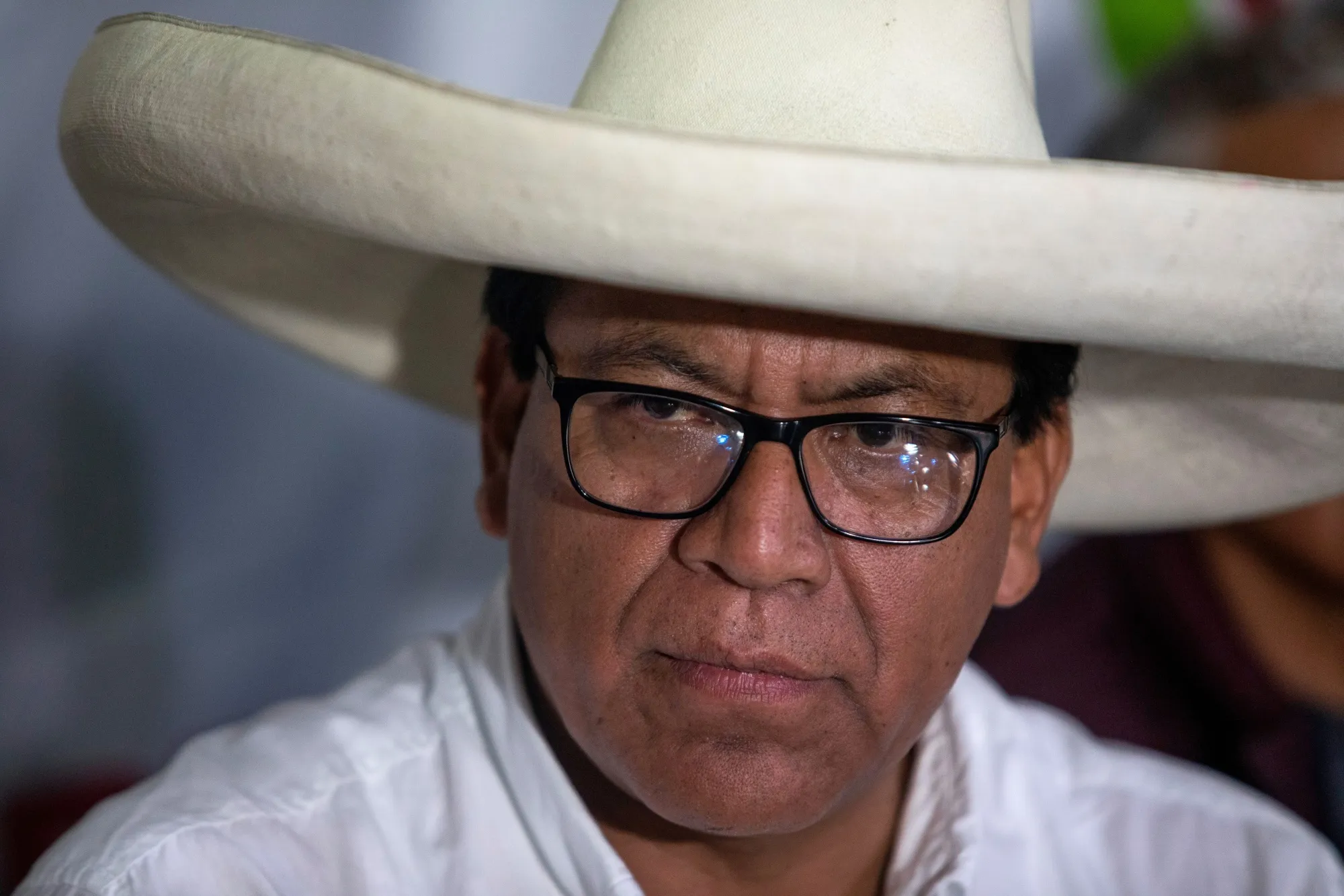 Candidato presidencial Roberto Sánchez