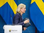 Magdalena Andersson&nbsp;announced&nbsp;she would step down as Swedish Prime Minister.