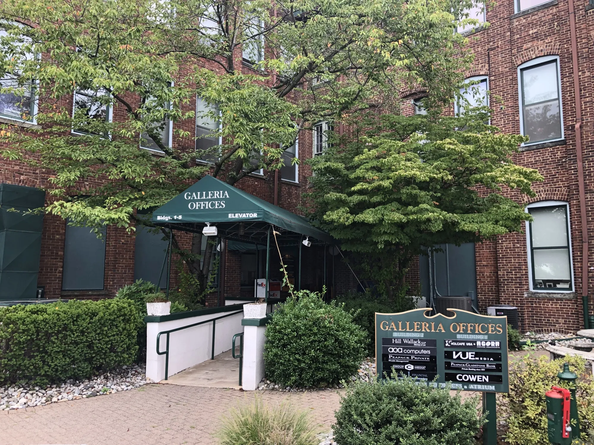 The building that houses the Network 1 offices in Red Bank, New Jersey. 