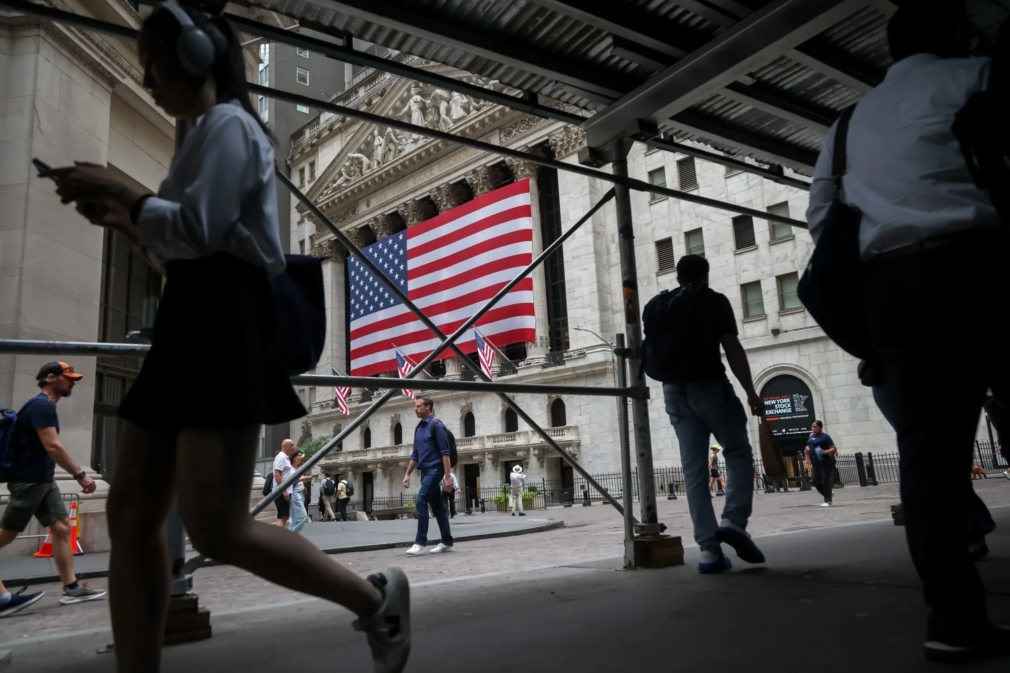 The New York Stock Exchange&nbsp;in New York.