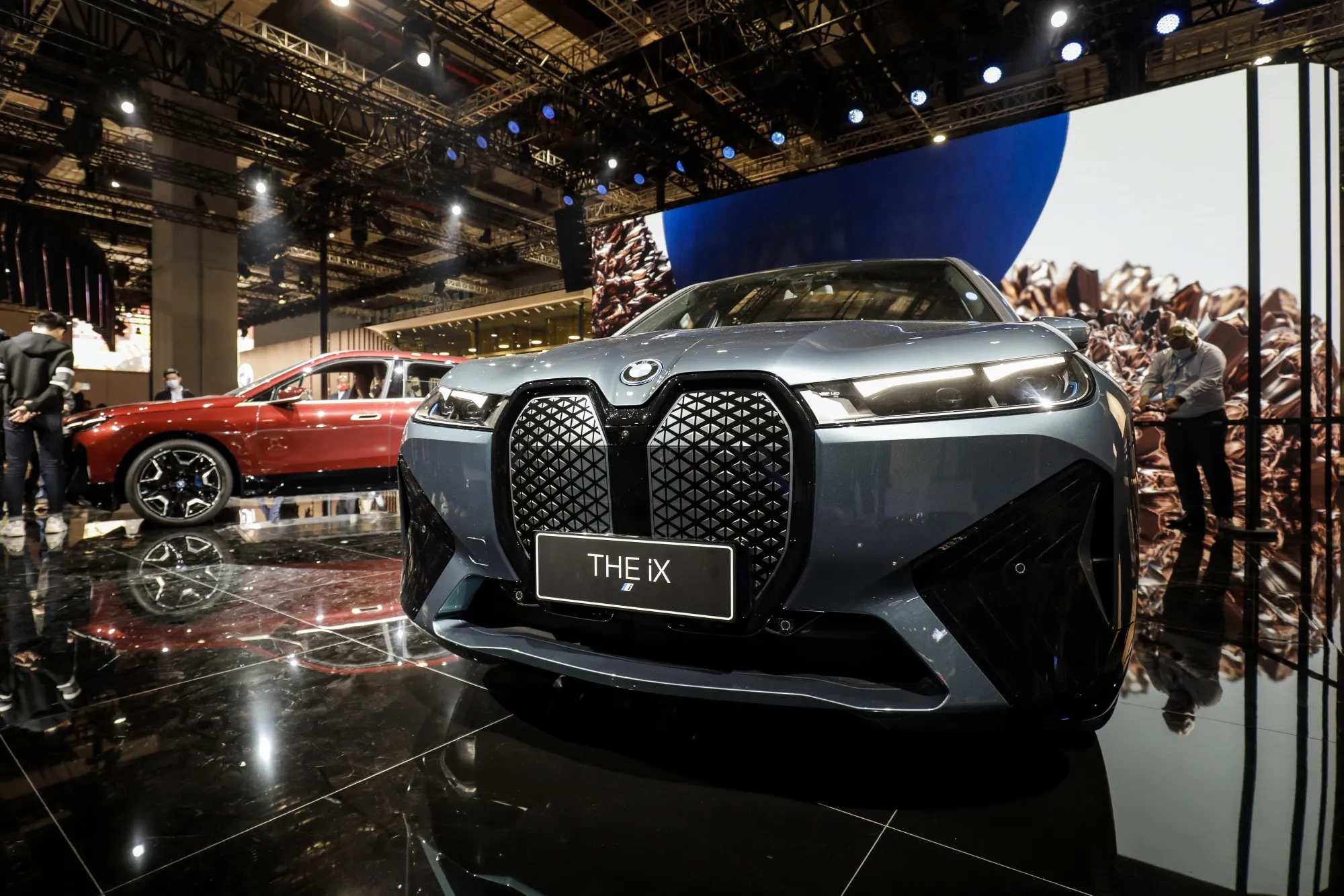 BMW's iX at the Auto Shanghai 2021 show in Shanghai.
