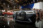 BMW's iX at the Auto Shanghai 2021 show in Shanghai.
