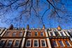 Terraced residential properties in the Mayfair district in London.