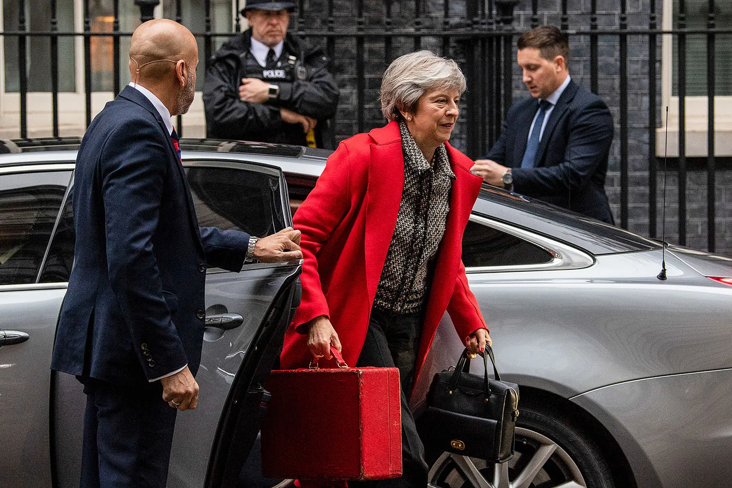 Theresa May on Nov. 16.