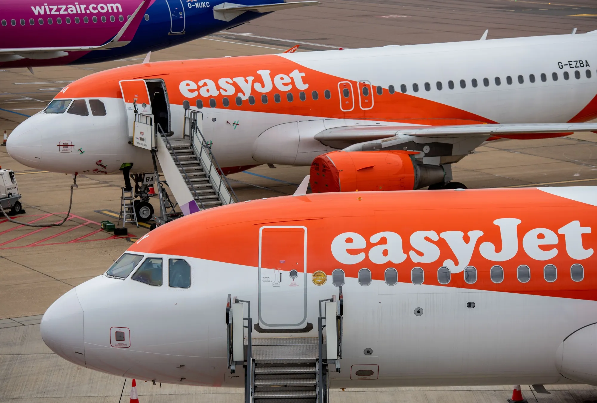 EasyJet Plc Planes As Airline Rejects Wizz Air Holdings Plc Takeover