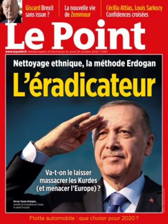 Erdogan Files Complaint After French Magazine Calls Him ‘The Eradicator’