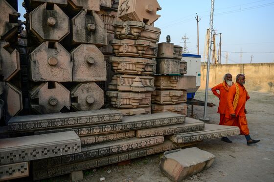 Modi Breaks Ground on Hindu Temple That Sparked Deadly Riots