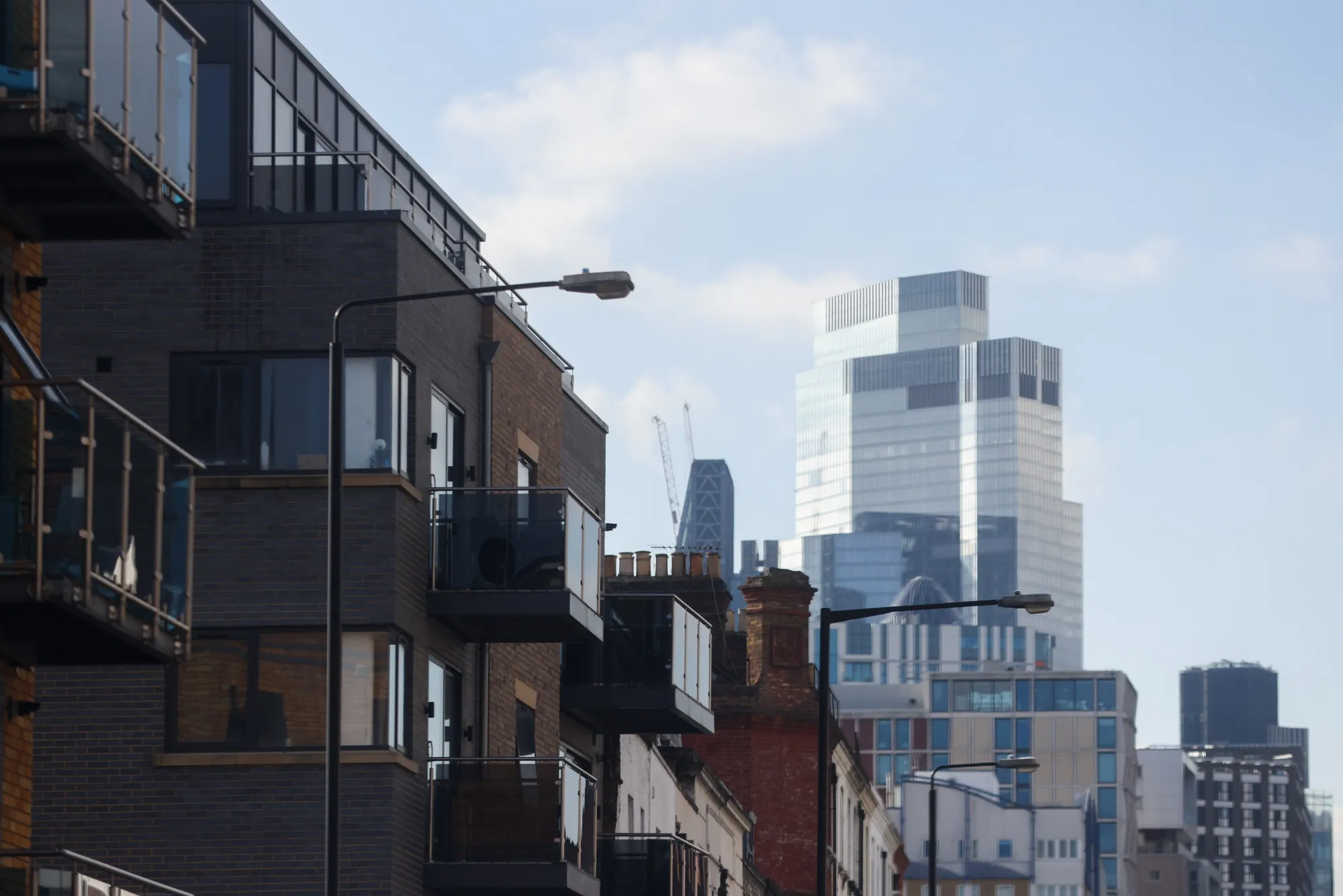 Residential flats&nbsp;near&nbsp;the City of London.