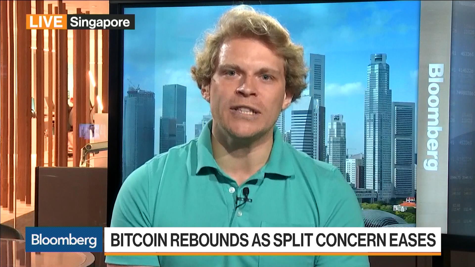 Watch What Happens If Bitcoin Splits in Two Bloomberg