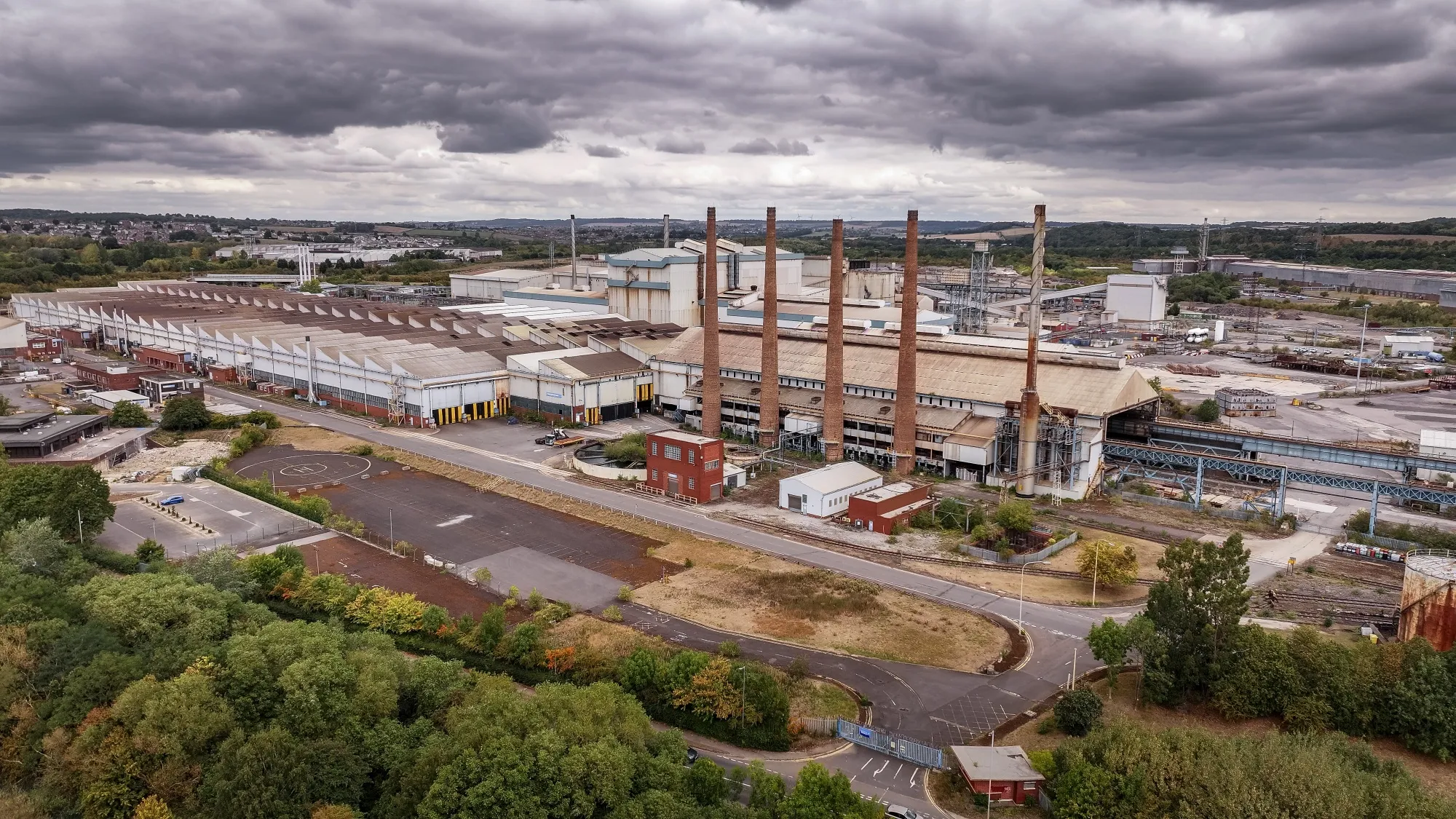 A Specialist Steel's site in Rotherham, England.