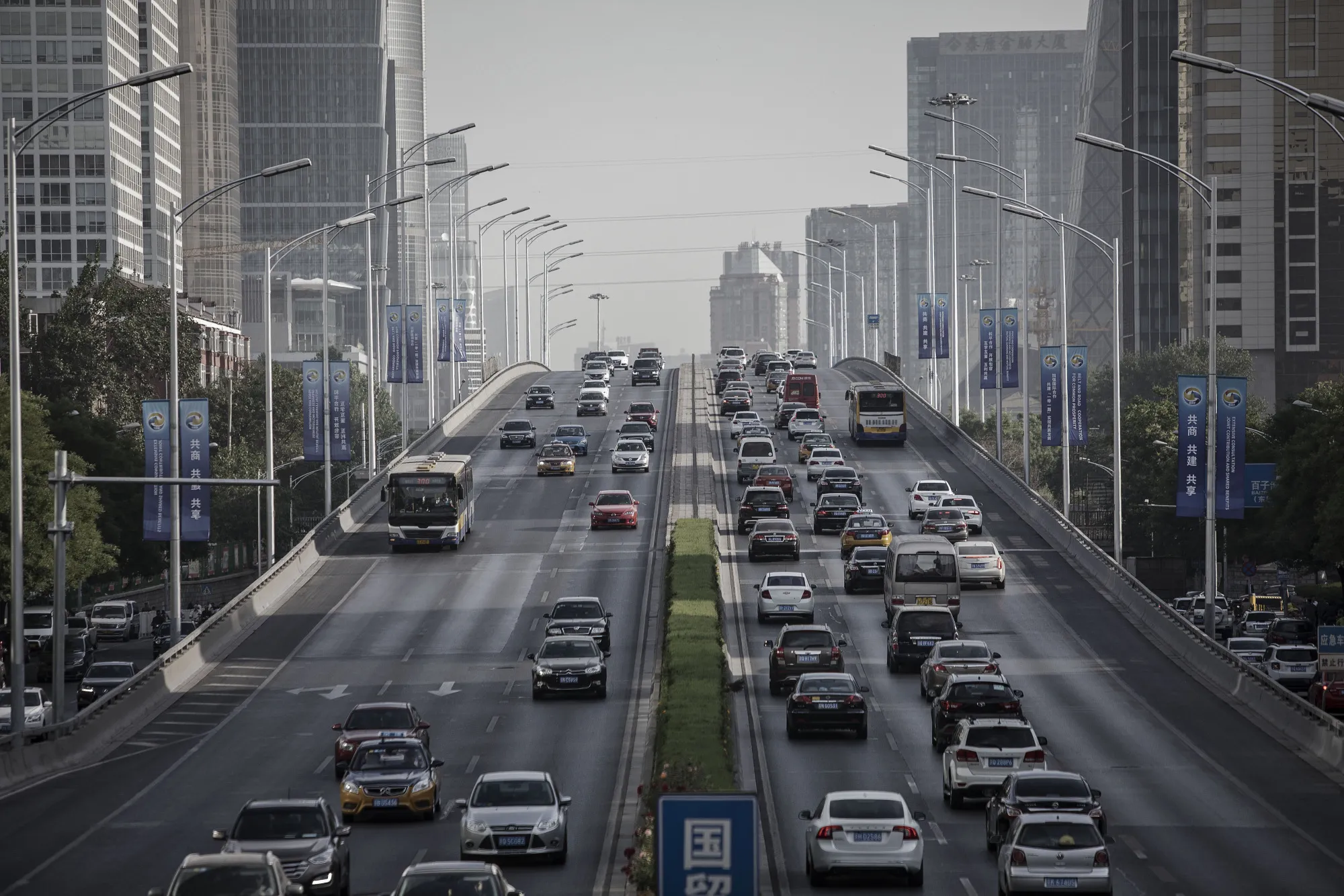 Morning Commuters As China's Economy Stages Comeback