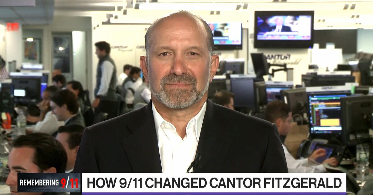 Watch How 9/11 Changed Cantor Fitzgerald - Bloomberg