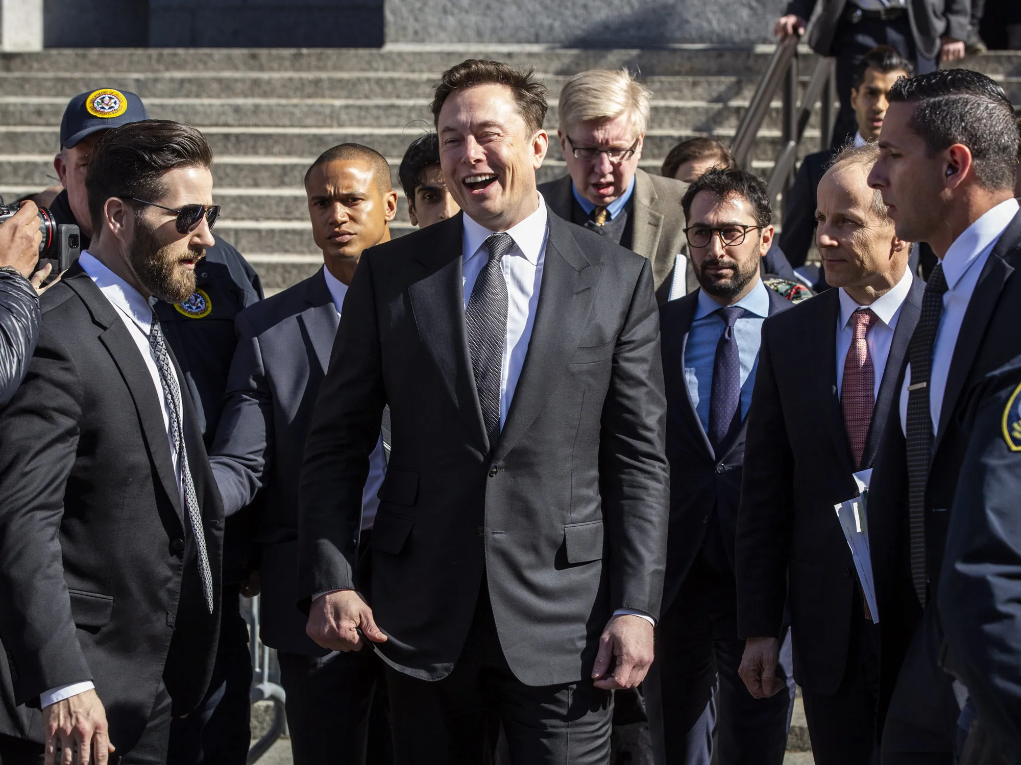 Elon Musk on April 4.