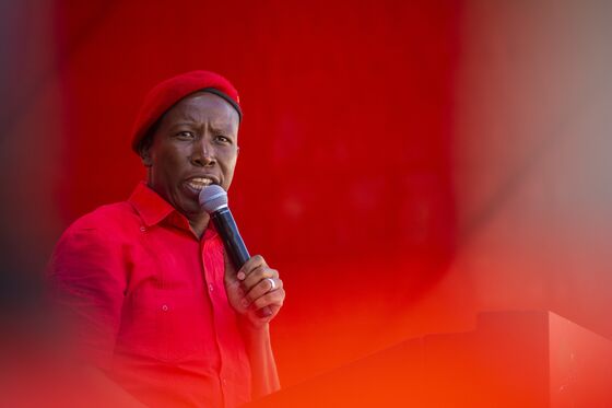 South Africa’s Malema Presents Himself to Police Over Gun Probe