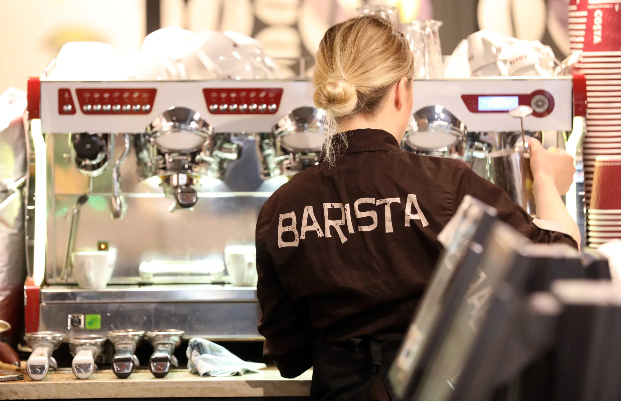 Inside A Costa Coffee Shop As Whitbread Plc To Set Chain Free To Take On Starbucks