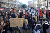 French Pension Strikes Return as Lawmakers Review Reform Bill