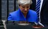 メイ英首相Friday, June 9, 2017. May's future as Britain's prime minister was thrown into doubt after her gamble to call an early election backfired spectacularly just 10 days before Brexit negotiations are due to start.