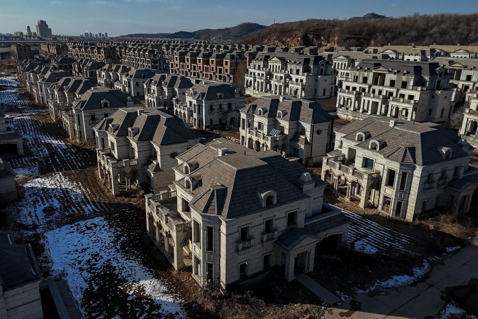 Abandoned housing in Liaoning province: Not just China’s problem.