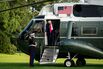 President Trump Returns To  White House From Pennsylvania