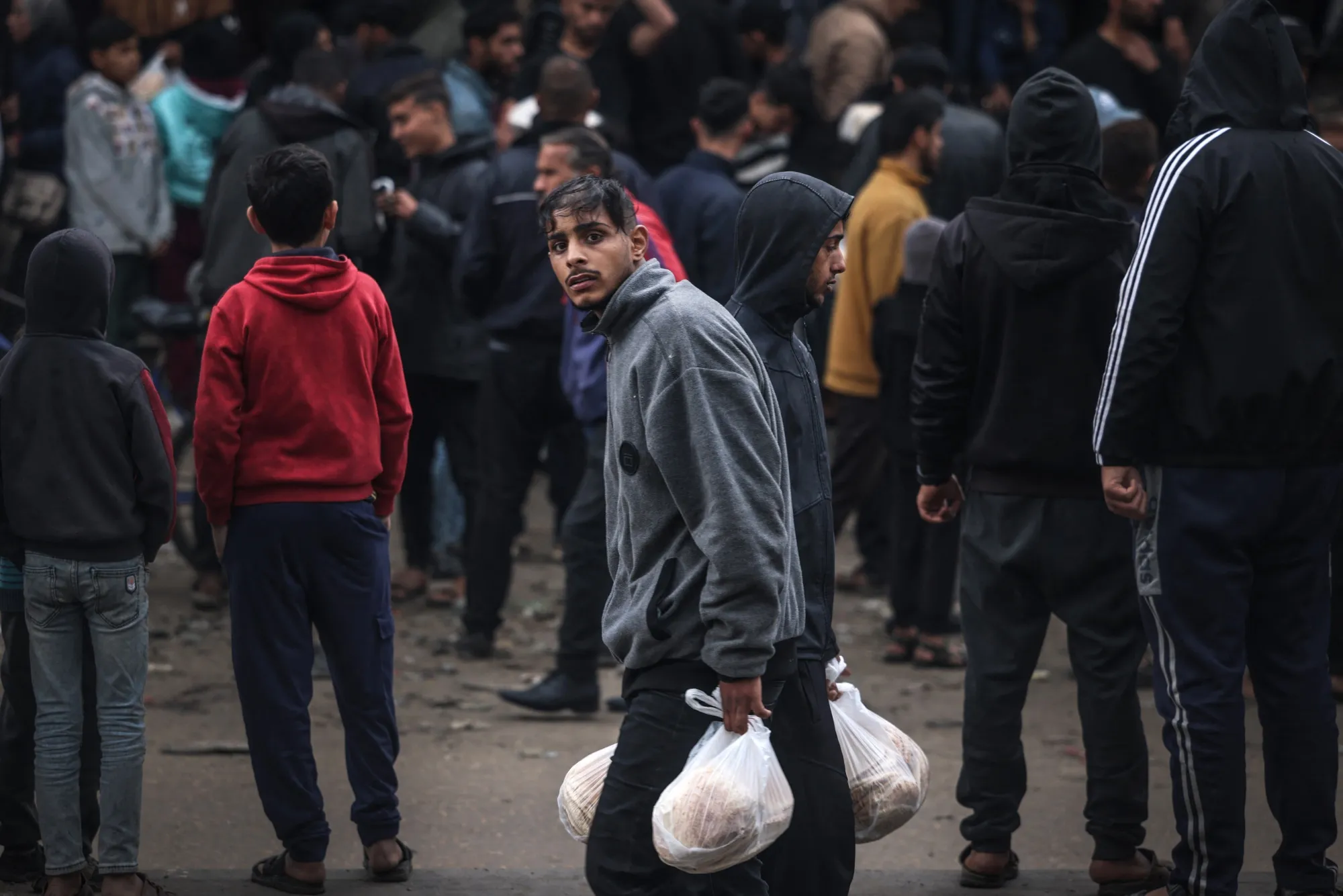 In Rafah on Feb. 15.