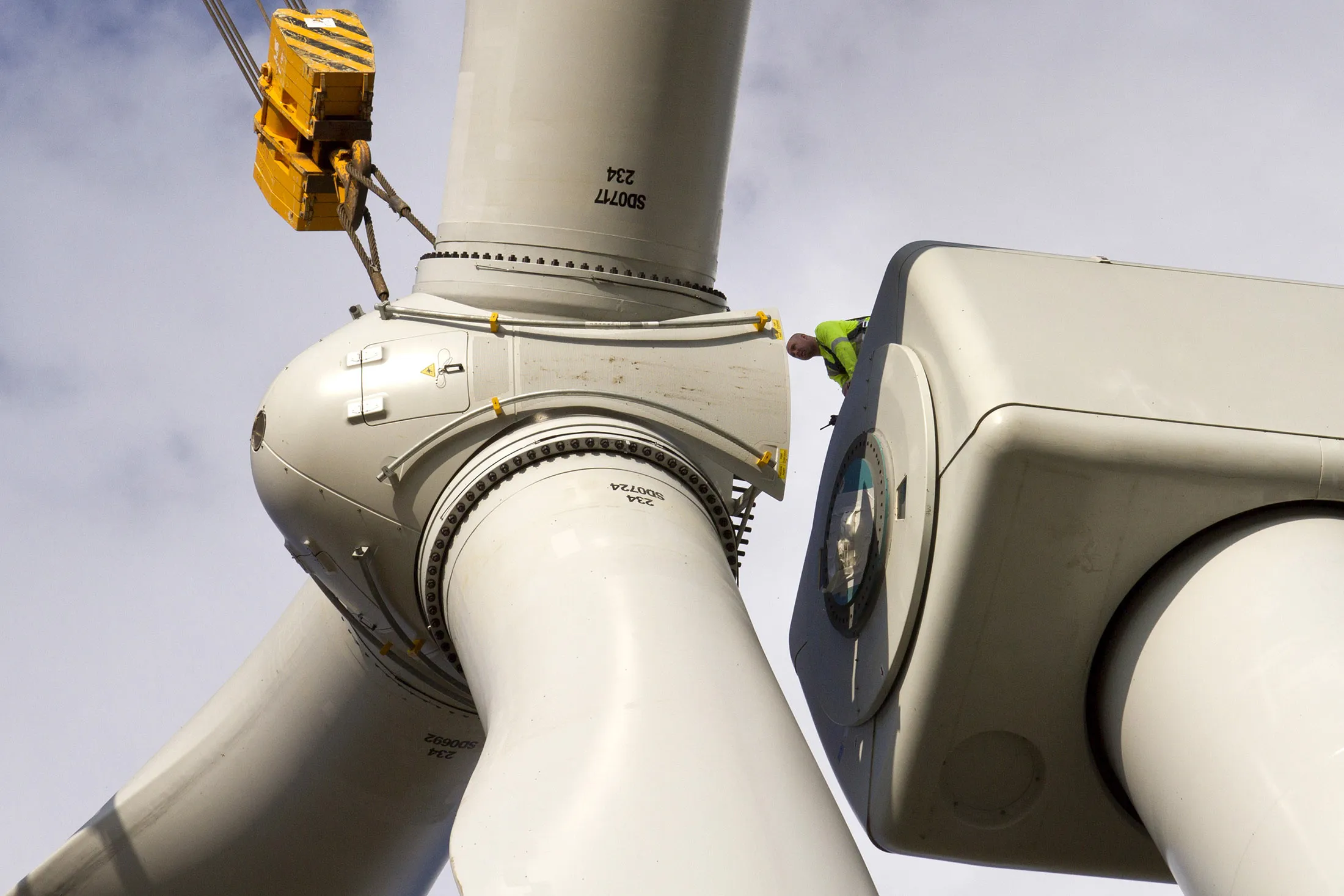 Operations at International Power Canada\'s Plateau Wind Farm