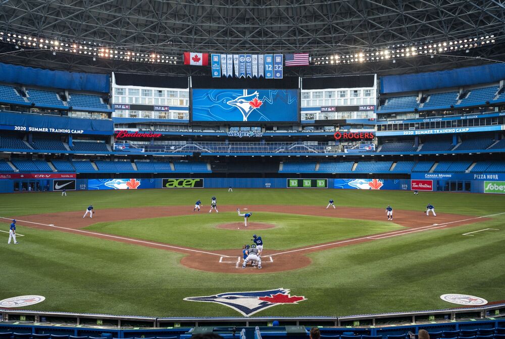 Mlb S Toronto Blue Jays Are Not Allowed To Play Games In Canada Bloomberg