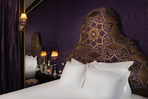 Every room is completely different at Maison Souquet.