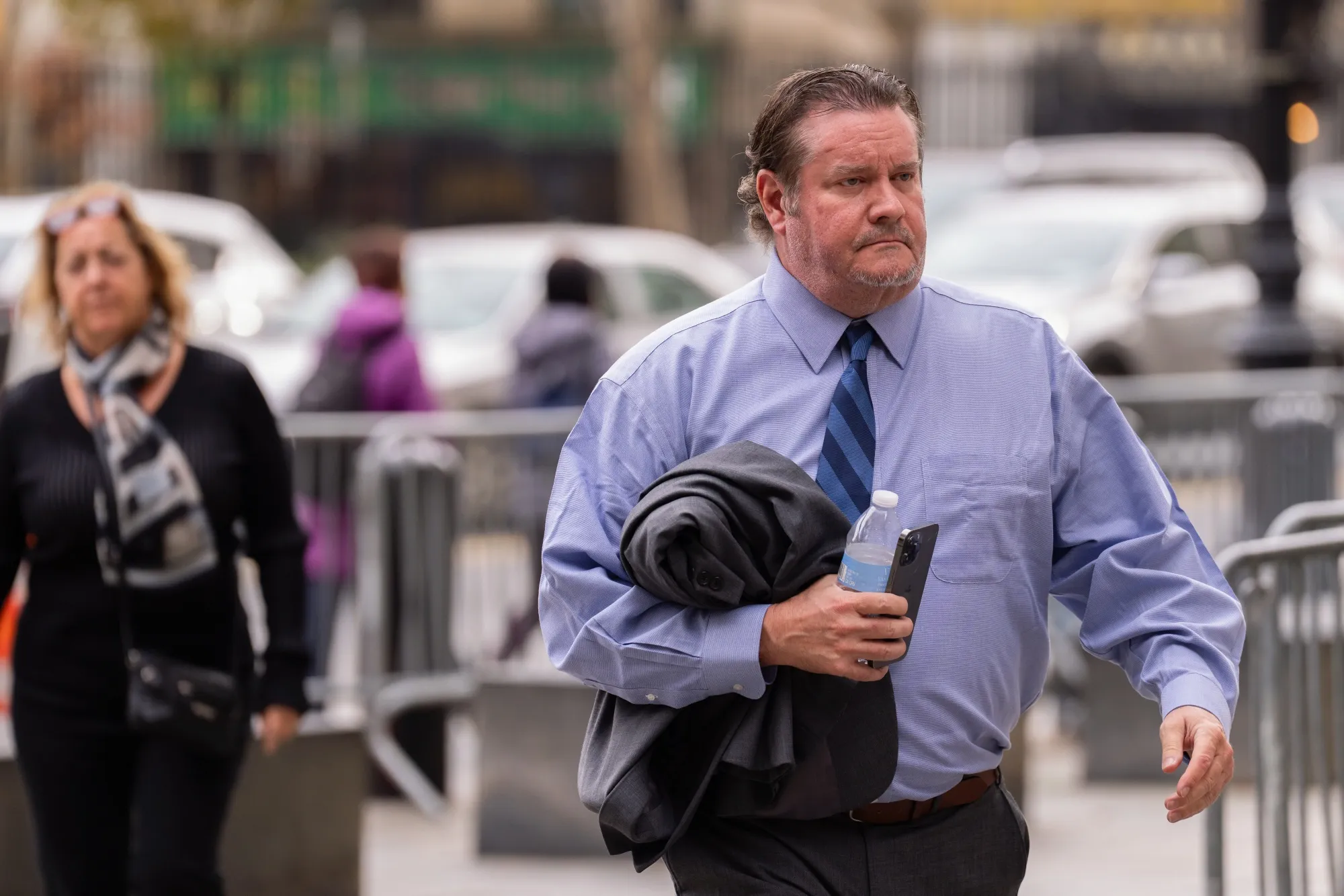 David Smothermon arrives at federal court in New York on&nbsp;Nov. 25.