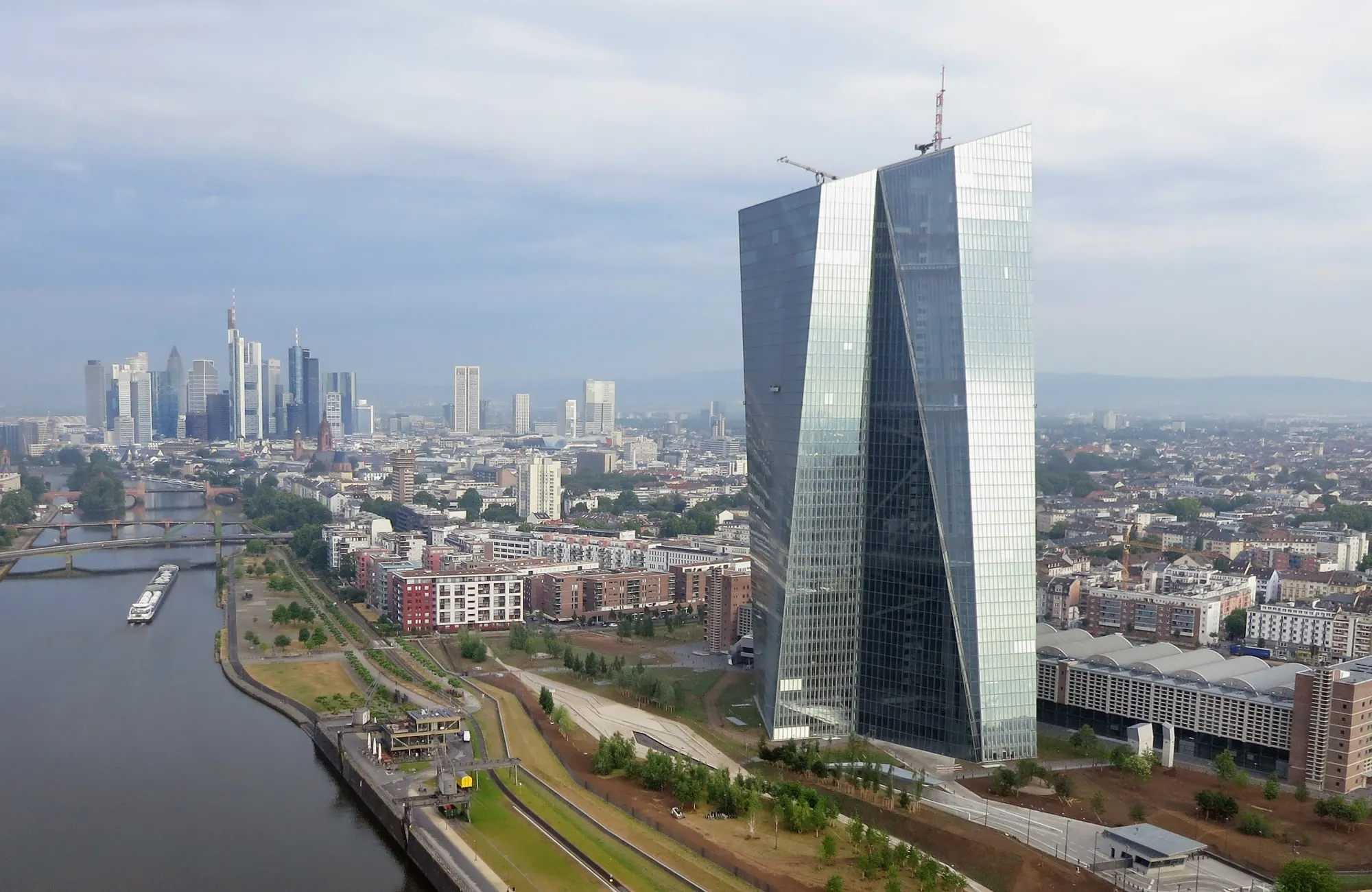 The European Central Bank&nbsp;in Frankfurt, Germany.