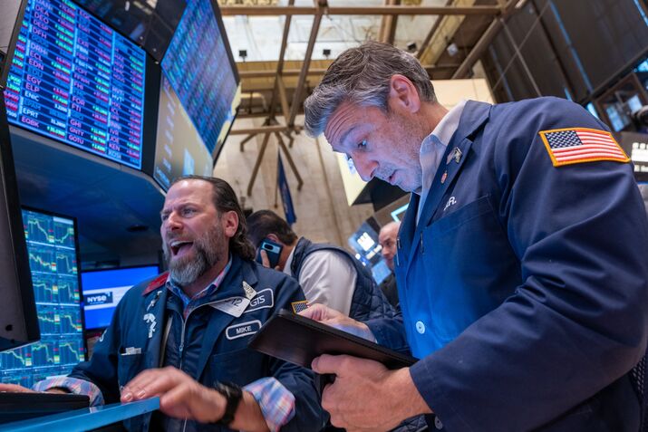 New York Stock Exchange Opens After Trump's Tariffs Sank Markets on Thursday
